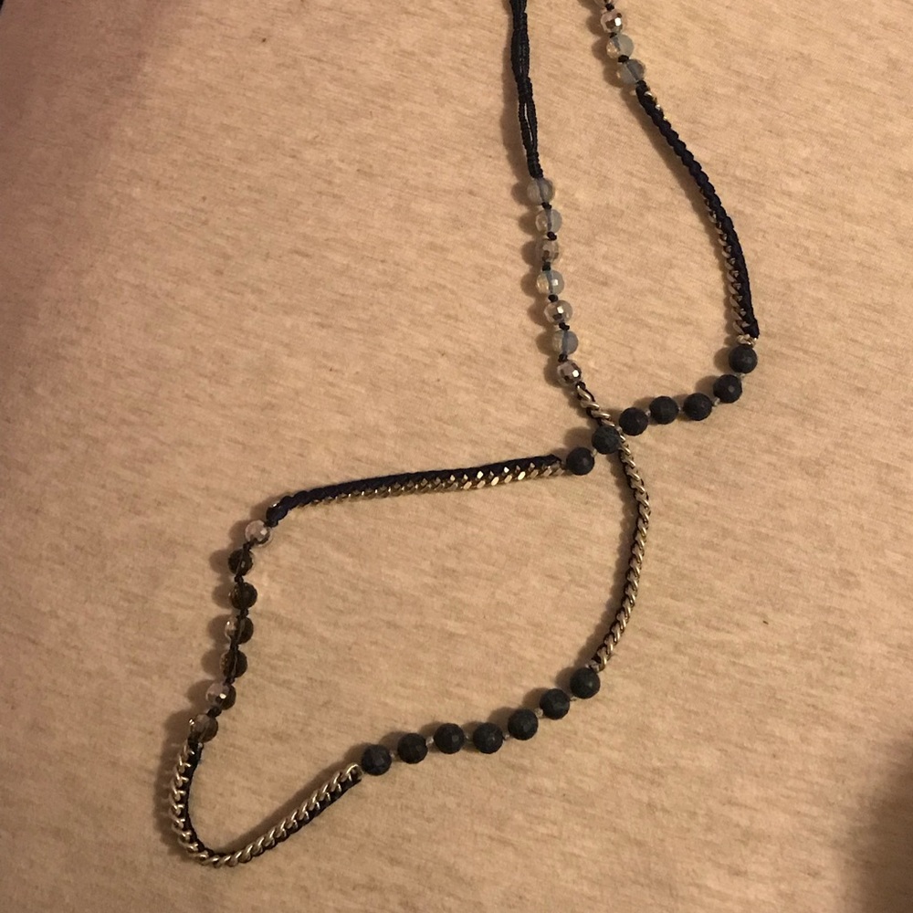 Chloe + Isabel Bead + Ribbon Multi-Wrap Bracelet